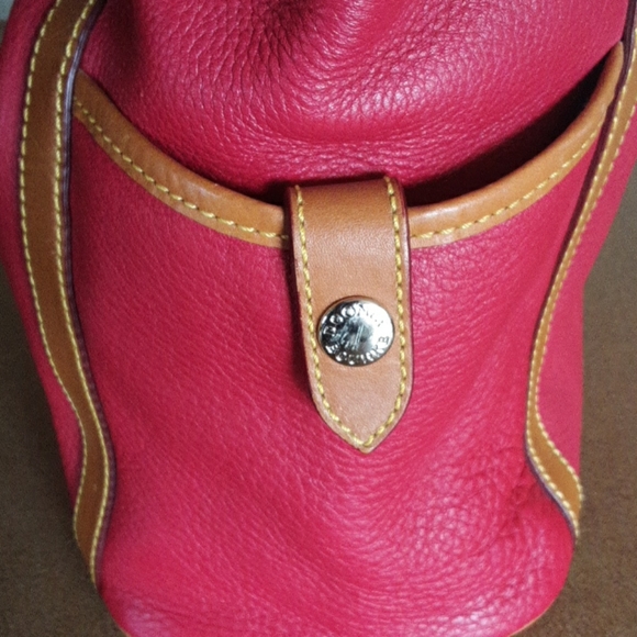 Dooney and Bourke Vintage XL Leather Tote, EUC - Picture 5 of 16